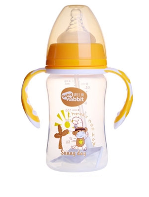 波比兔黃色奶瓶240ML