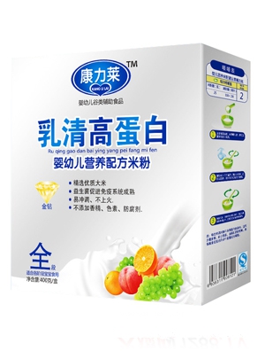 康力萊DHA+牛肉番茄嬰幼兒營養(yǎng)配方米粉3段