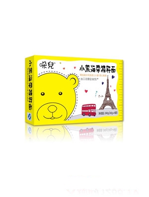 哚兒嬰幼兒小熊香菇紫菜牛肉面