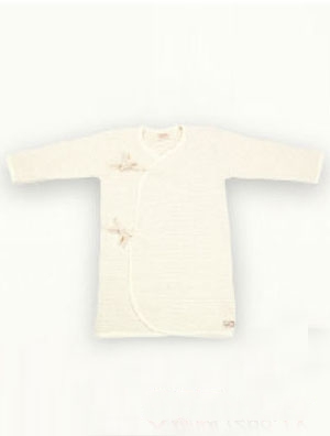 momo elephant彩棉四條帶長袖和袍點(diǎn)點(diǎn)