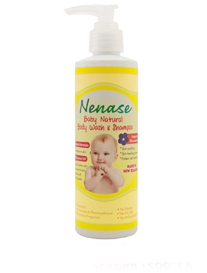Nenase嬰兒天然泡沫潔膚浴露