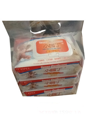 小園丁木糖醇嬰兒口手護(hù)膚濕巾