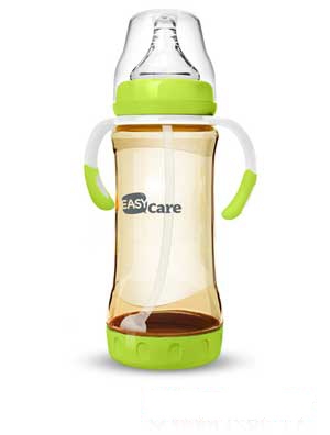 伊斯卡爾160mlPPSU安全玻璃自動(dòng)奶瓶(橙)