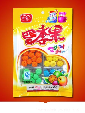 四季果軟糖綠色