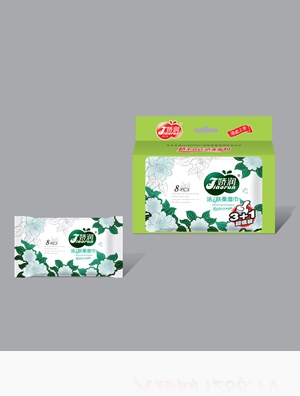 嬌潤潔膚柔單片印象花濕巾