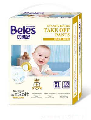 貝瑞舒活力新秀脫拉褲M碼