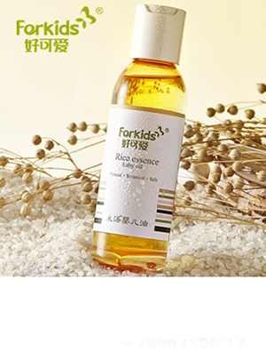 好可愛米湯嬰兒潤膚油