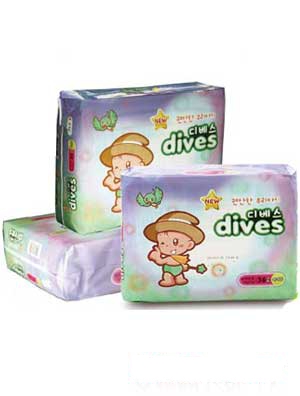 帝唯金裝嬰兒紙尿褲L號