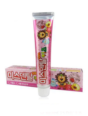 愛敬女醫(yī)生兒童牙膏(草莓) 80g