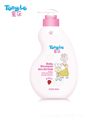 童樂(lè)乳木果精華洗發(fā)沐浴露600ml背面