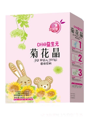 愛其壹DHA益生元菊花晶桶裝