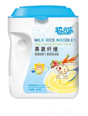 聰貝樂草莓胡蘿卜營養奶米粉