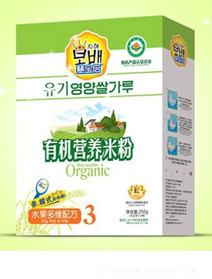 慧寶倍有機米粉鐵聽-益生元