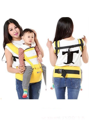 萌娃兔嬰幼兒背帶草藍色