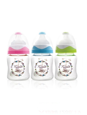 卡比恩PPSU奶瓶300ml-配磨砂實感奶嘴