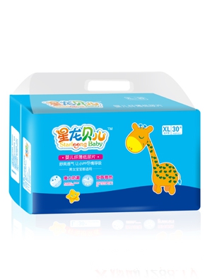 星龍貝兒嬰兒纖薄紙尿片M40片