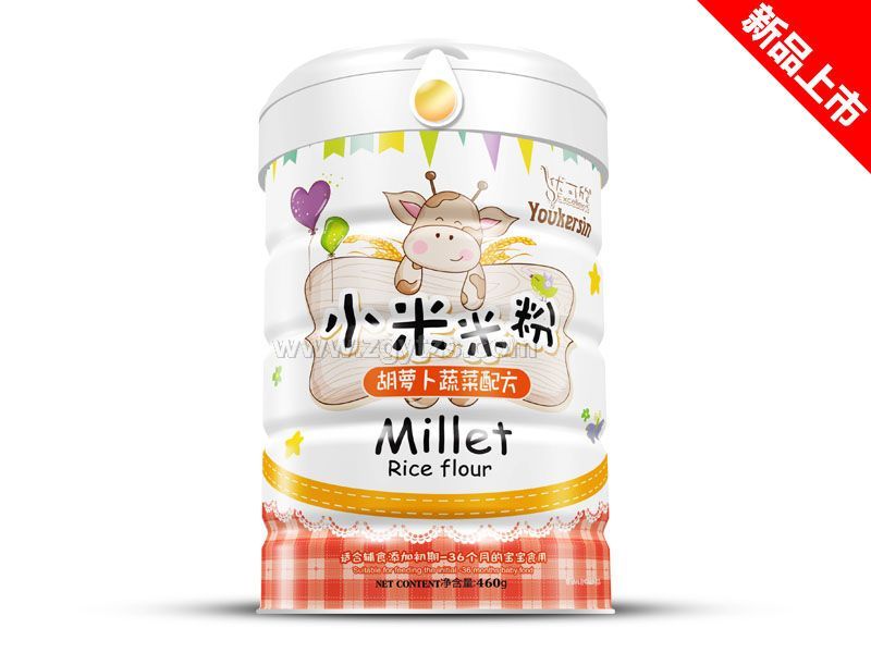 鐵聽胡蘿卜蔬菜小米米粉