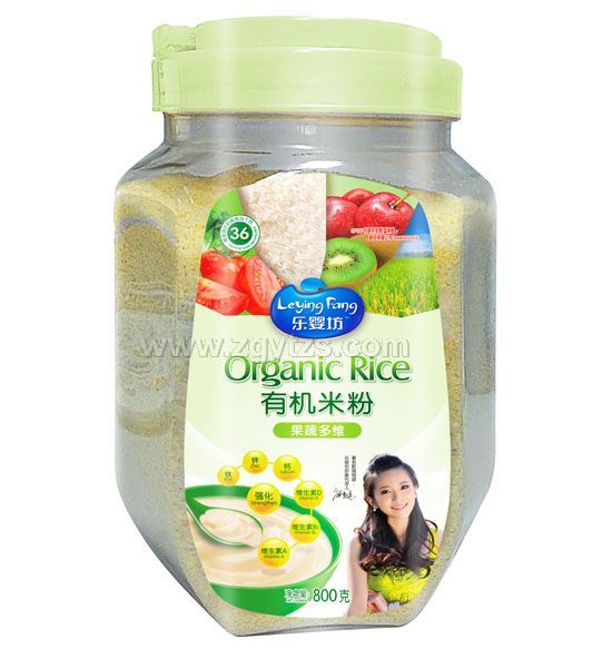 樂嬰坊有機米粉果蔬多維800克