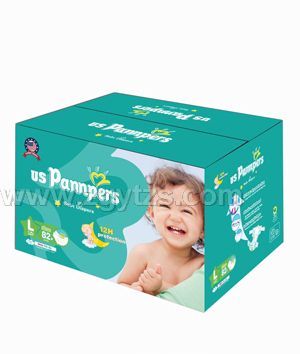 uspannpers全芯體大環腰紙尿褲盒裝L碼82片
