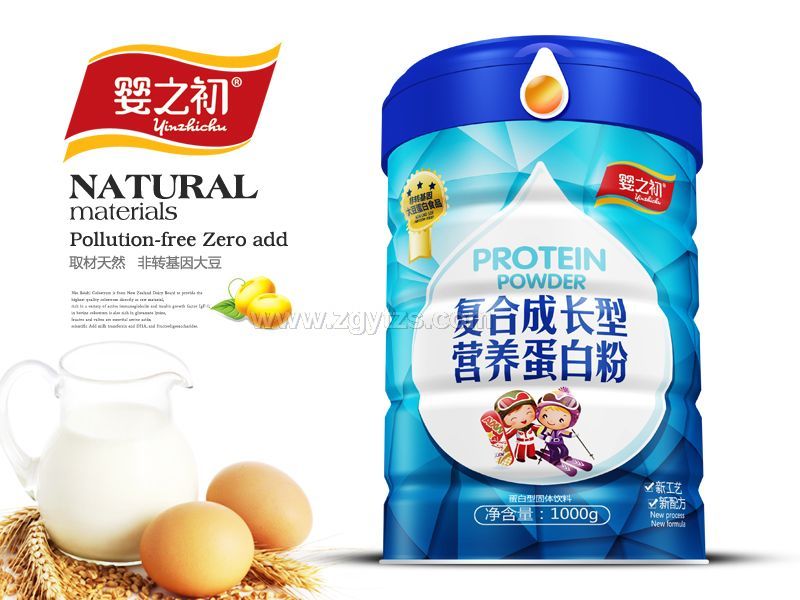 蛋白粉1000g鐵聽-復合成長型.