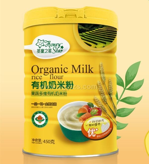 英童之星-果蔬多維有機奶米粉