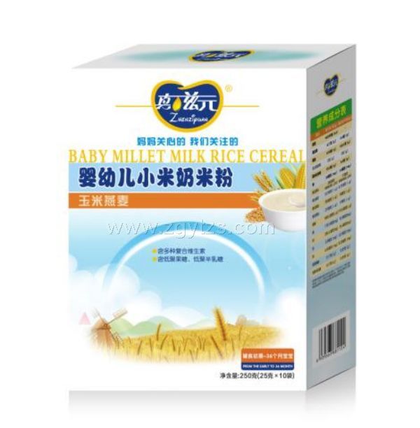 真滋元小米奶米粉玉米燕麥-盒裝