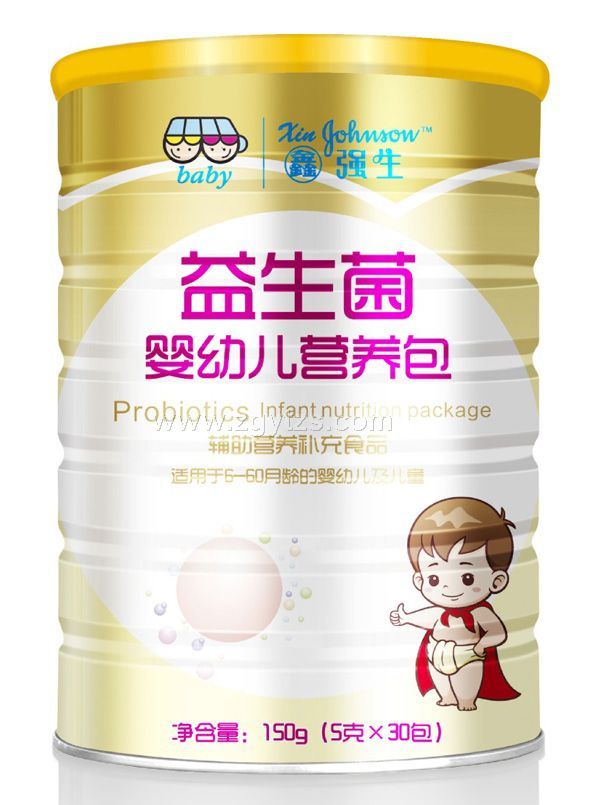 鑫強生-益生菌嬰幼兒營養包 罐裝