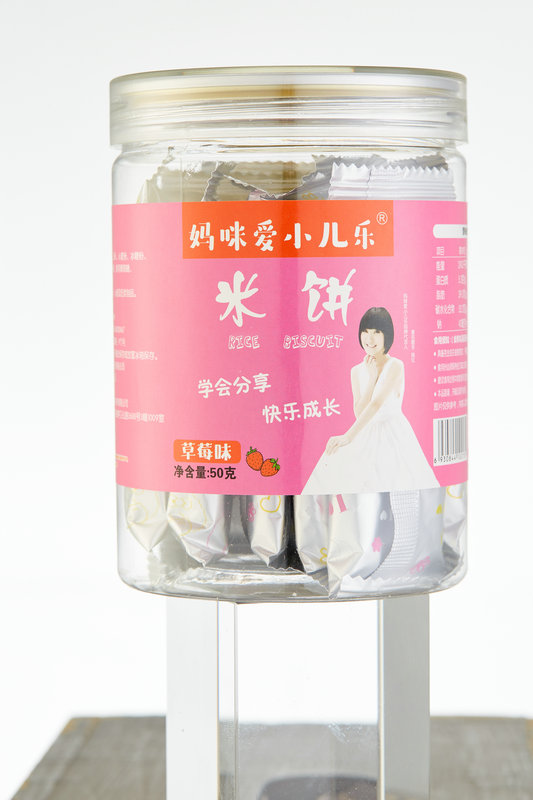 媽咪愛小兒樂草莓味米餅