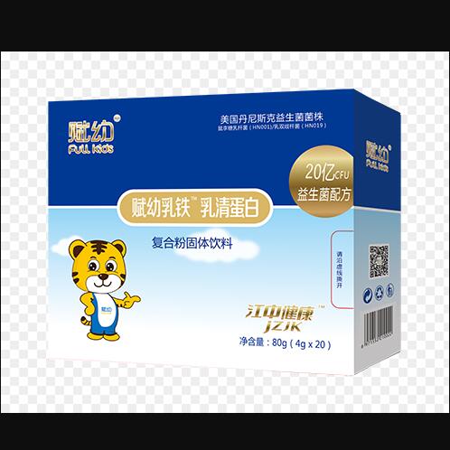 賦幼乳鐵蛋白復合粉固體飲料盒裝