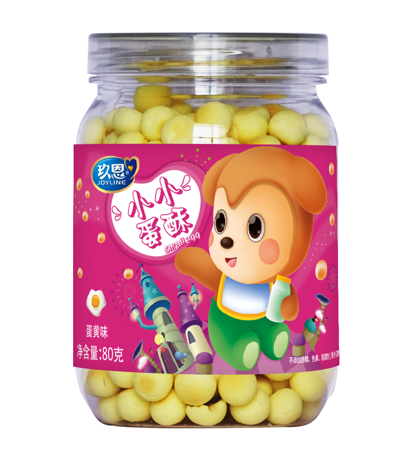 玖恩80g冰糖蛋酥蛋黃味