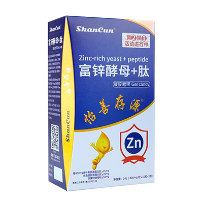 善存富鋅酵母肽凝膠糖果