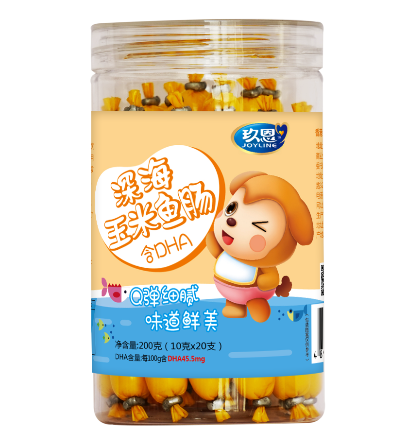 玖恩200g深海玉米魚腸