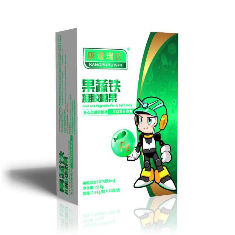 果蔬鐵凝膠糖果