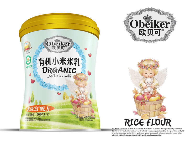 歐貝可有機小米米乳乳清蛋白配方