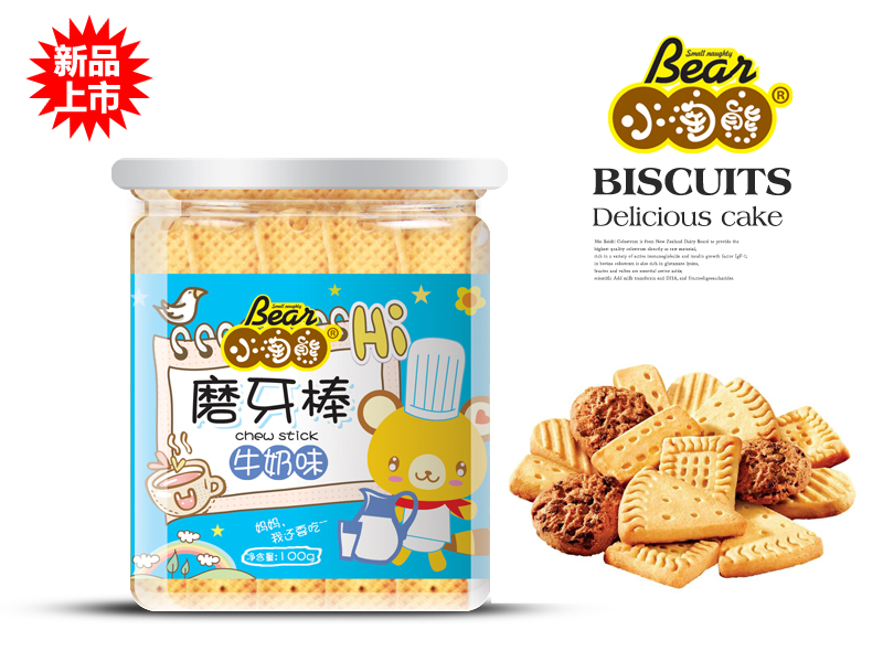 小淘熊磨牙棒-牛奶味