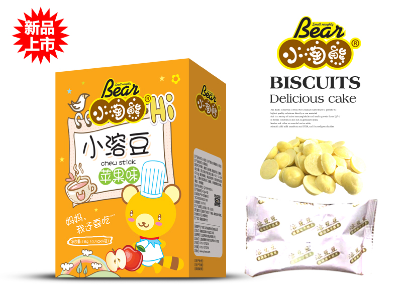 小淘熊小溶豆-蘋果味