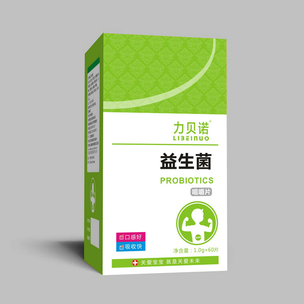 力貝諾益生菌咀嚼片