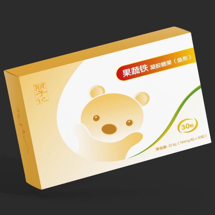 麗子記果蔬鐵凝膠糖果