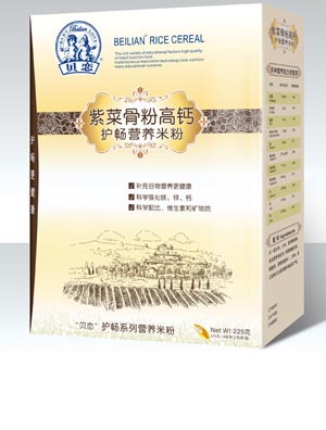 貝戀紫菜骨粉高鈣護暢營養米粉