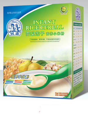 貝戀雪梨蓮子營養小米粉