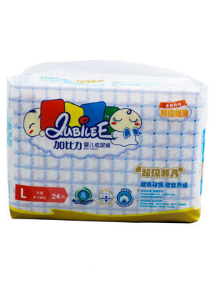 加比力超級(jí)非凡嬰兒紙尿褲L碼24片