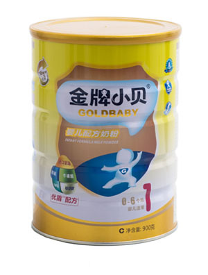 加比力嬰兒配方奶粉1段900g聽(tīng)裝