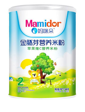 媽咪朵金胚芽蘋(píng)果維C營(yíng)養(yǎng)米粉(聽(tīng)裝)