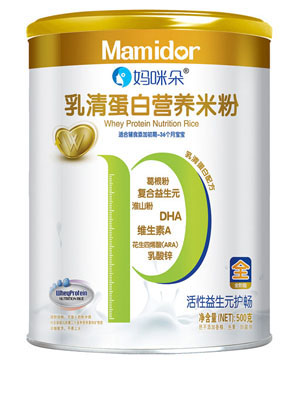 媽咪朵活性益生元護(hù)暢乳清蛋白營(yíng)養(yǎng)米粉罐裝