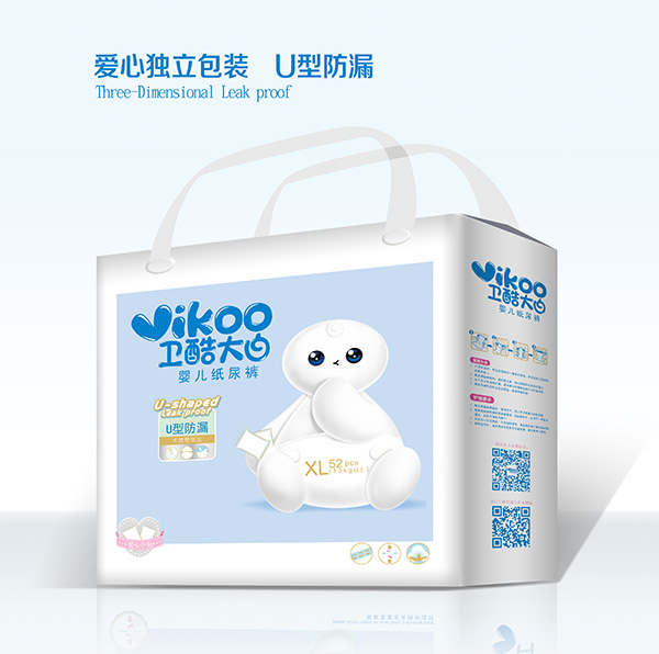 衛酷大白尿褲(大包)XL碼52片