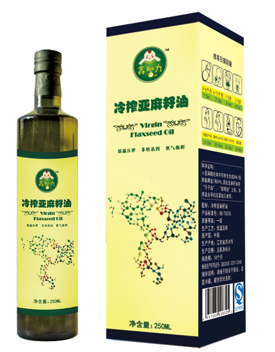 鑫智力冷榨亞麻籽油