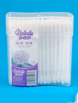 金葫蘆塑料棒棉簽250支橢圓