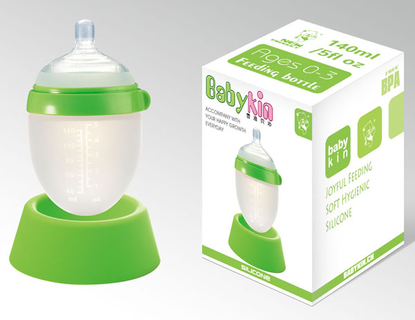 BabyKin���бP�Gɫ�냺��ƿ140ml