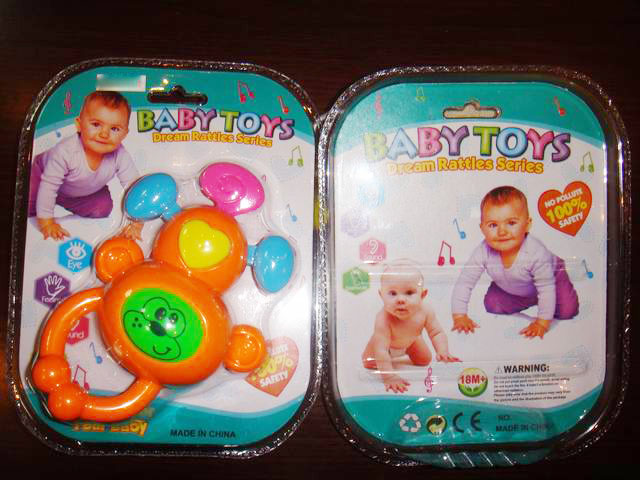 雅培青蛙嬰兒搖鈴