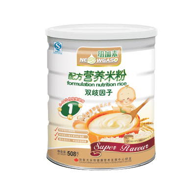 紐加素1段雙歧因子營養米粉